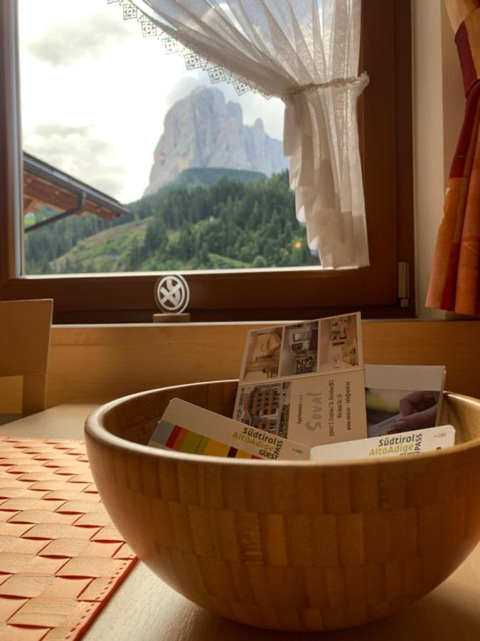 Apartments Soval Santa Cristina Val Gardena Eksteriør billede