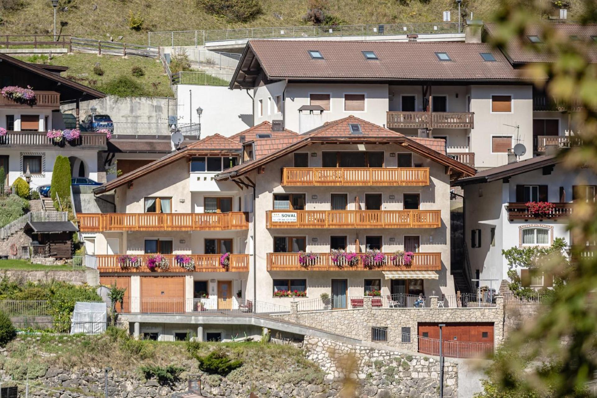 Apartments Soval Santa Cristina Val Gardena Eksteriør billede